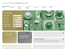 Tablet Screenshot of jacksonproperty.co.uk